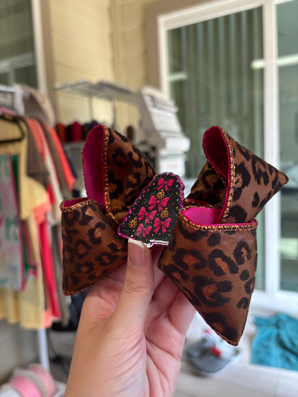 5” Christmas Cheetah