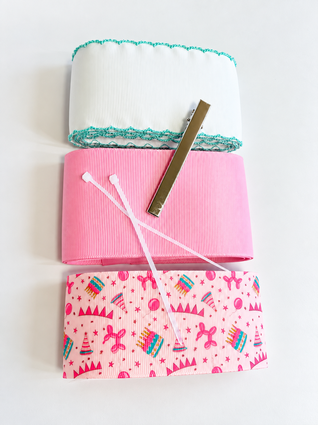 Birthday Print Bow Kit- 3 Layers