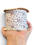 2.75” White Floral