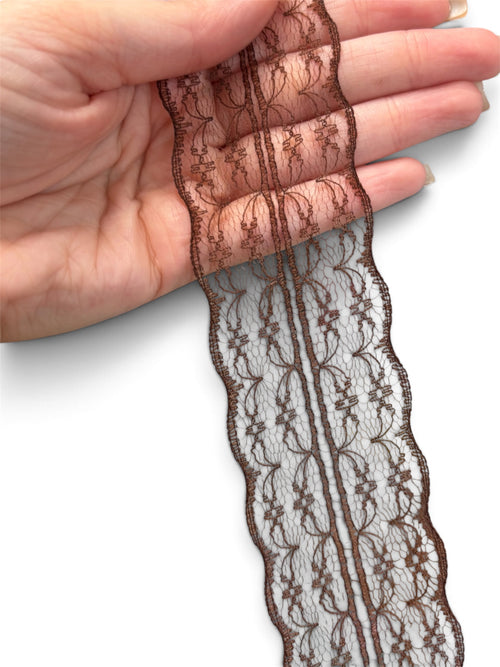 1.75” Coffee Brown Lace
