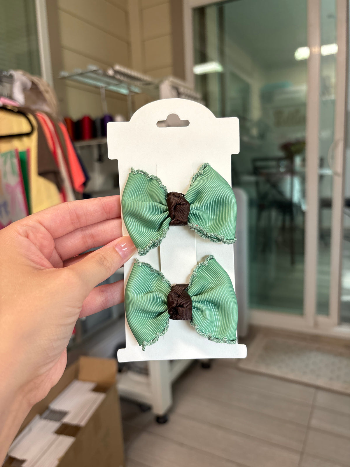 3” Green Bowtie Piggies