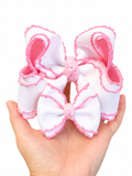Pink Moonstitch Bow Sister Bundle