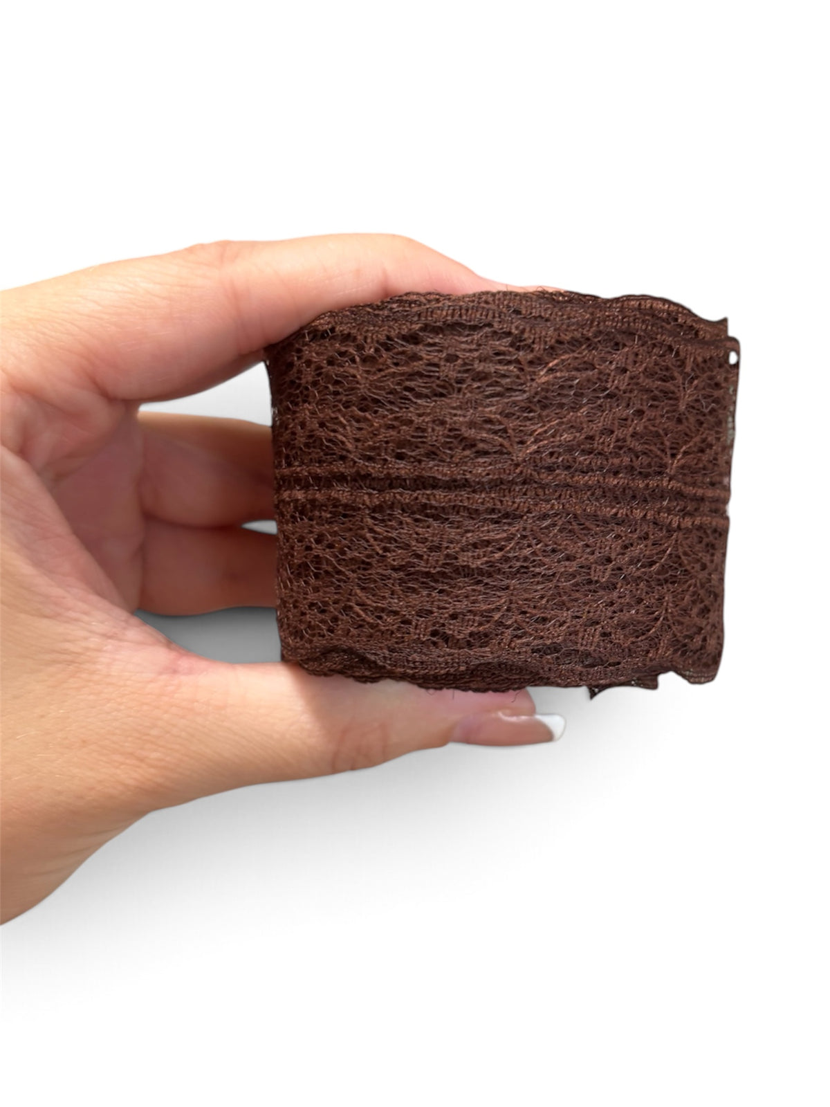 1.75” Coffee Brown Lace