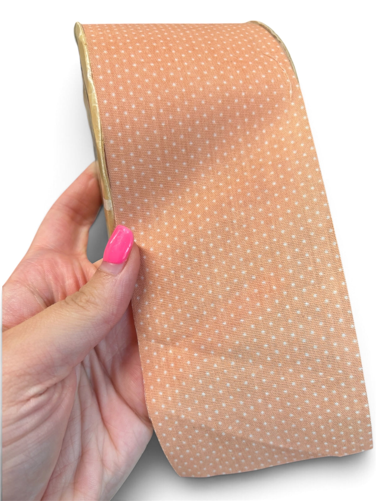 2.75” Peach Bitty Dot