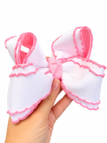 Pink Moonstitch Bow