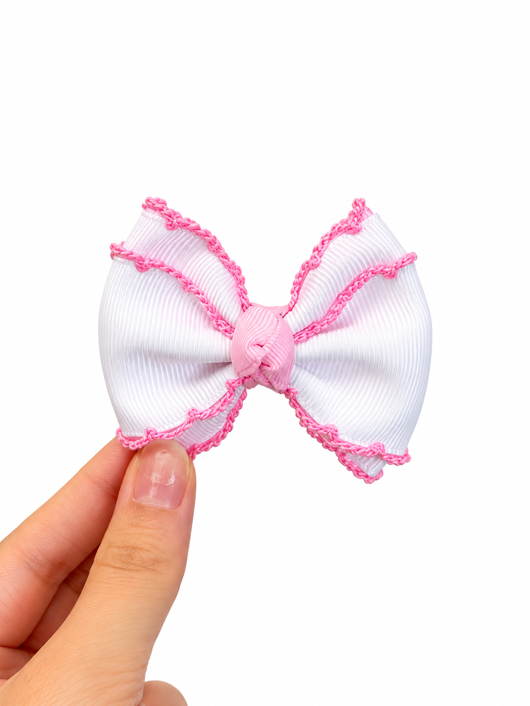 Pink Moonstitch Bow Sister Bundle
