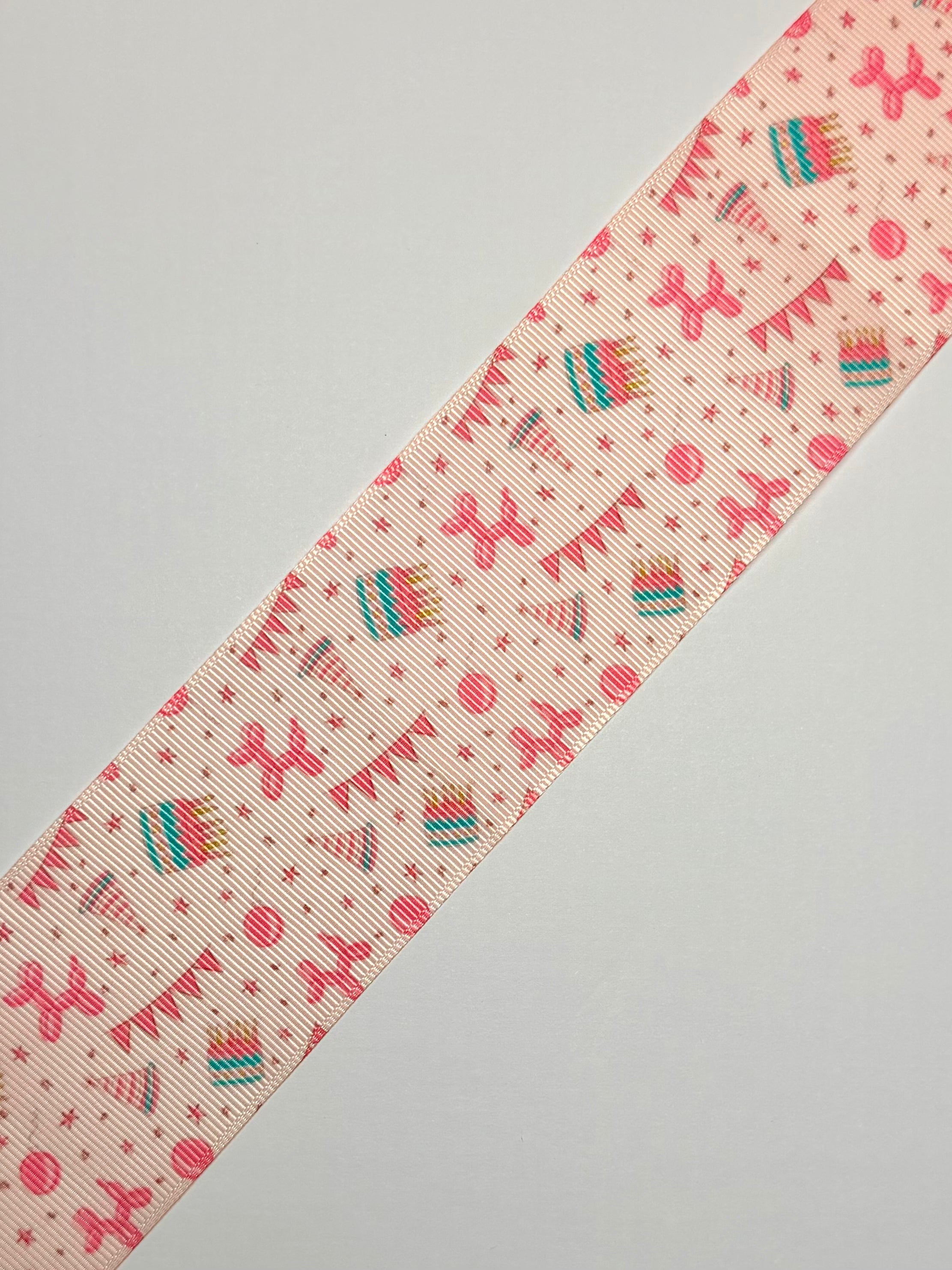 Birthday Printed Grosgrain