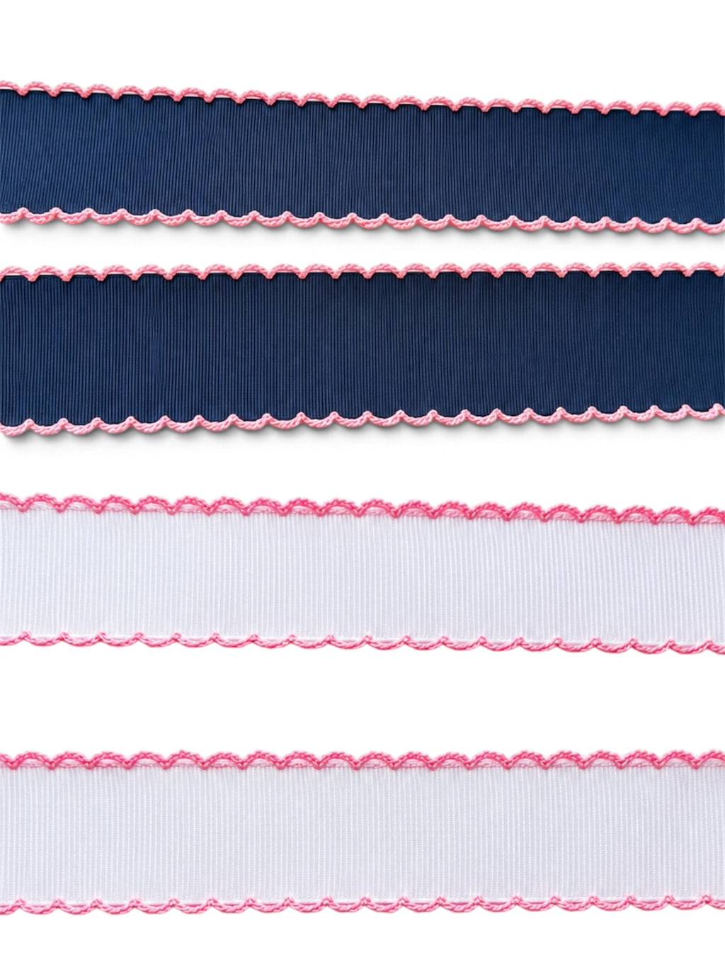 Pink and Navy Moonstitch Bundle